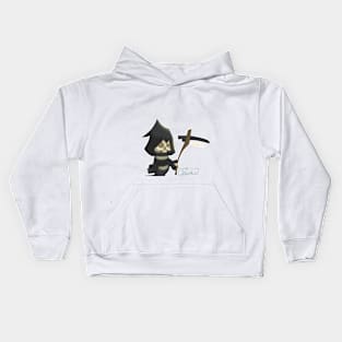 mini grim reaper Kids Hoodie